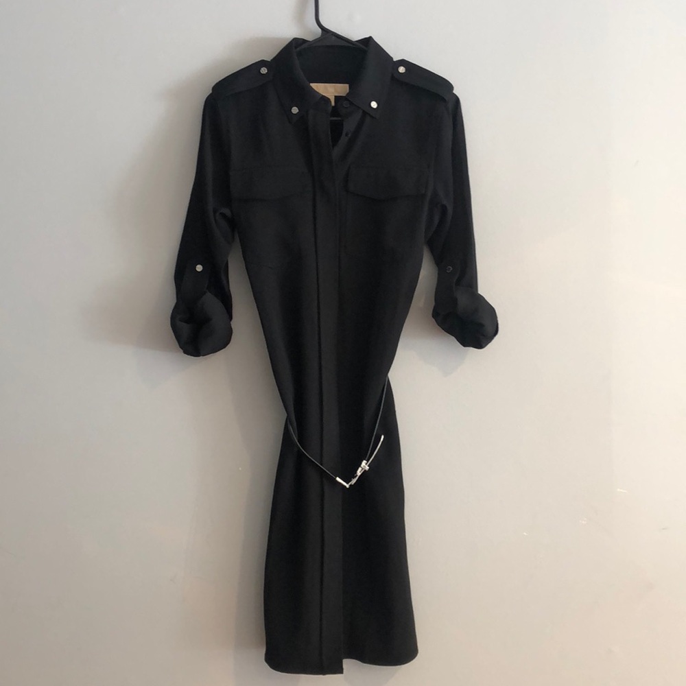 Michael Kors Black shirt dress